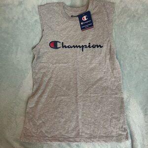 Champion Heather Gray Muscle Tee